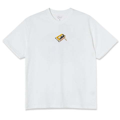 Last Resort x Spitfire Matchbox T-Shirt White - Pure Boardshop