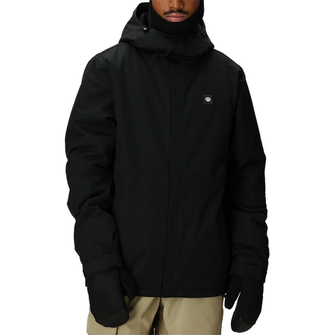 686 Foundation Insulated Snowboard Jacket black pure boardshop