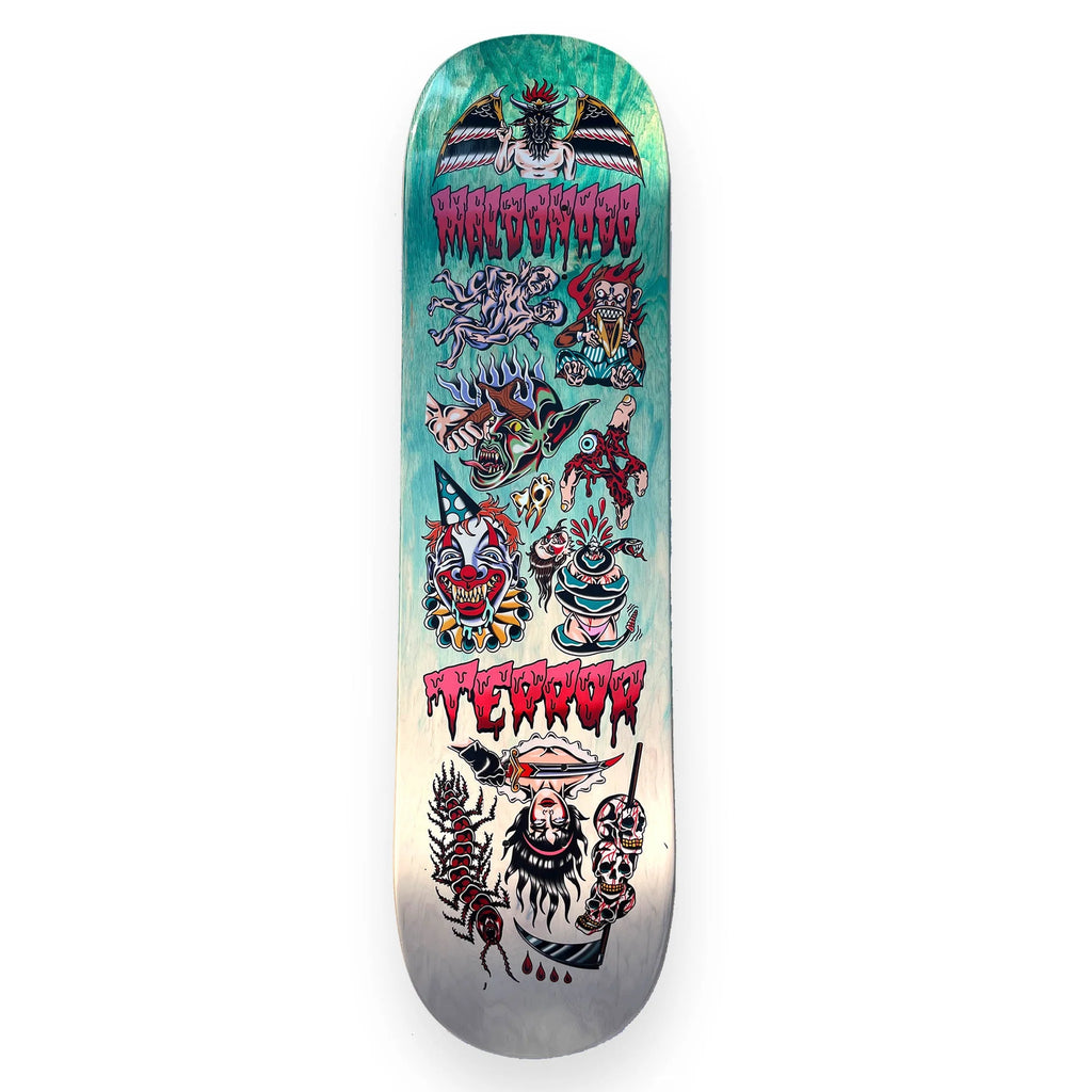 Terror Planet X Maldonado Jordan Rain Series Skateboard Deck 8.25
