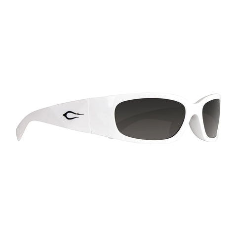 Cassette Napster Sunglasses White / Smoke Lens Pure Boardshop