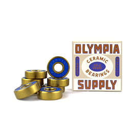 Olympia Gold Grade Ceramic Skateboard Bearings