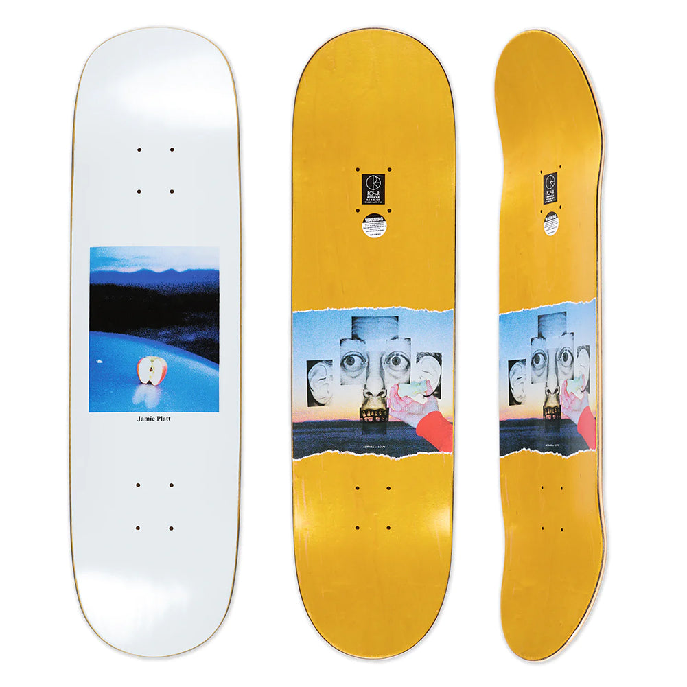 Polar Jamie Platt Apple Skateboard Deck 8.5
