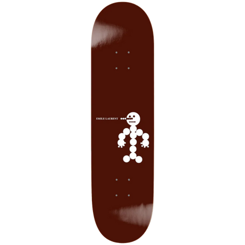 Polar Emile Laurent Snowman Skateboard Deck 8.125