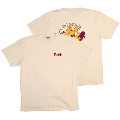 Pure 100 Acre Short Sleeve T-Shirt off white whinnie the pooh pure boardshop
