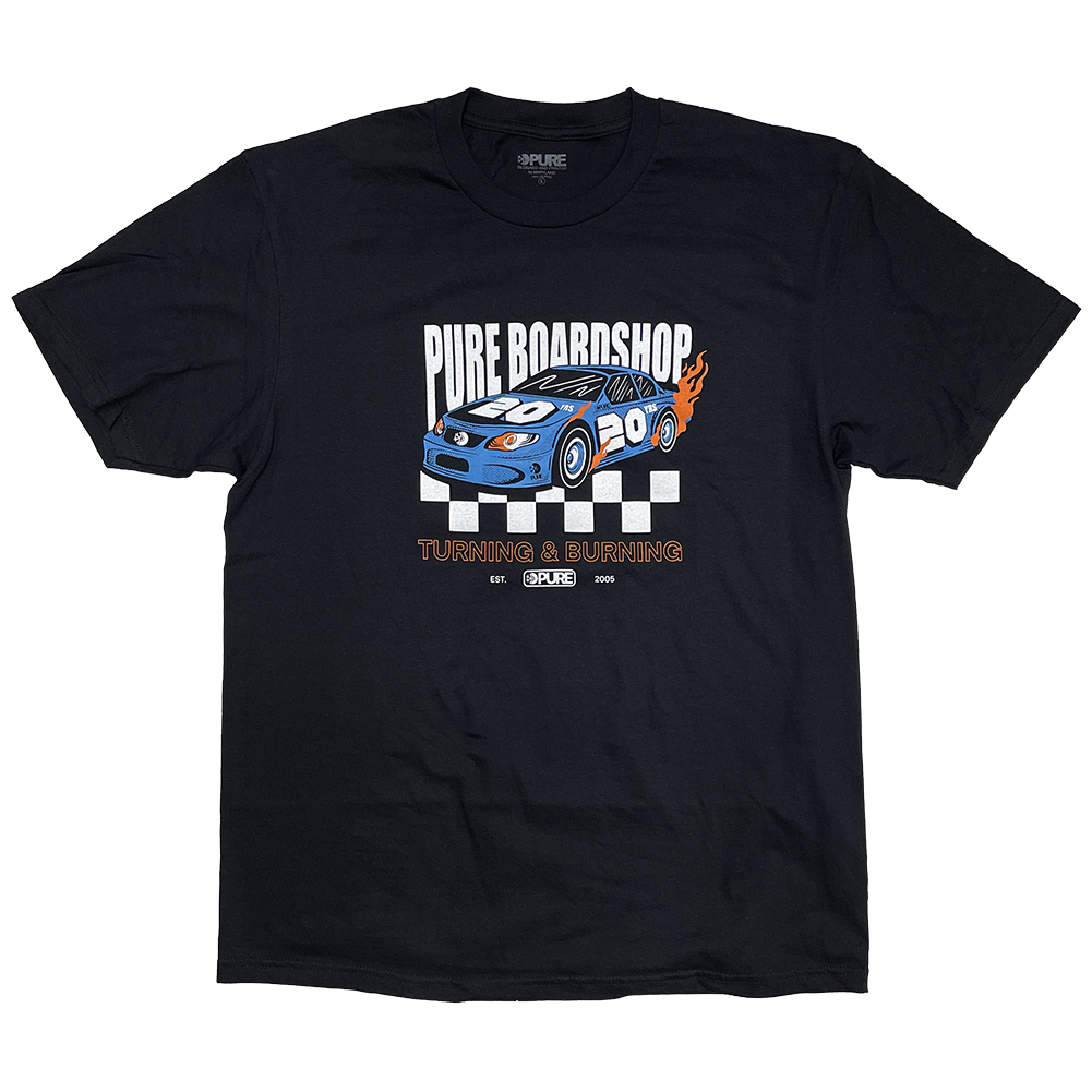 Pure 20 Year Turning & Burning Stock T-Shirt