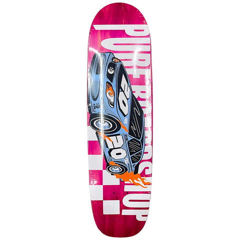 Pure 20 Year Turning & Burning Cruiser Shape Skateboard Deck 8.125