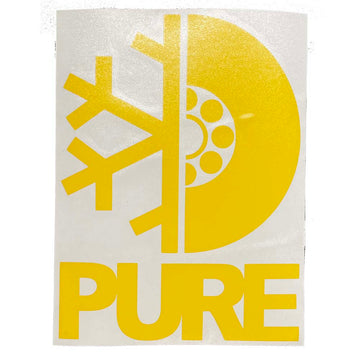 Pure FW Stacked Die Cut Sticker