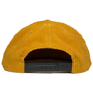 Pure Lazy Corduroy Snapback Hat Dijon pure boardshop