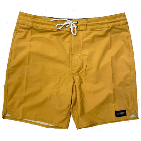 Pure Lowdown Boardshorts faded yellow pure boardshop