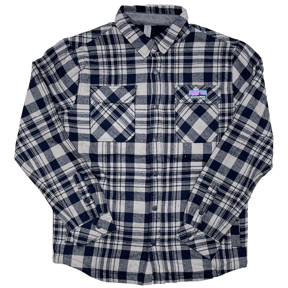 Pure Skyline Sherpa Lined Flannel Jacket