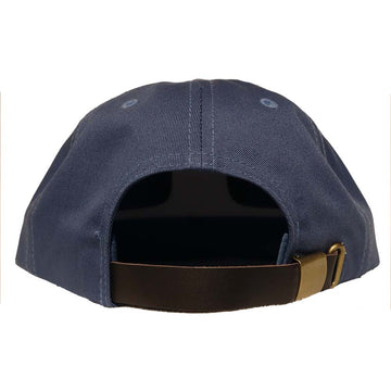 Pure UD Boardshop Leather Strapback Hat Sea Blue Pure Boardshop