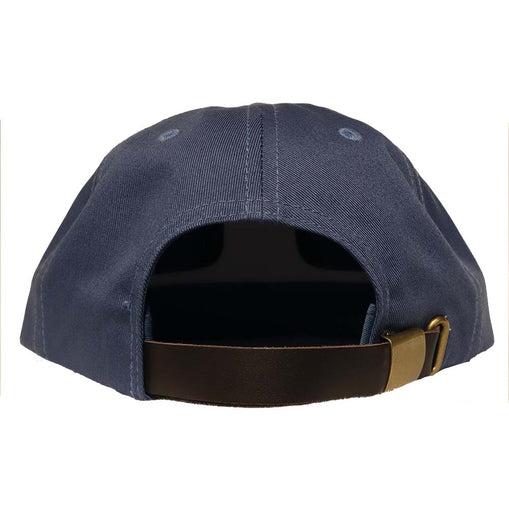 Pure UD Boardshop Leather Strapback Hat Sea Blue Pure Boardshop
