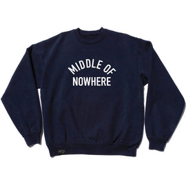 The Quiet Life Middle Of Nowhere Applique Crewneck Sweatshirt