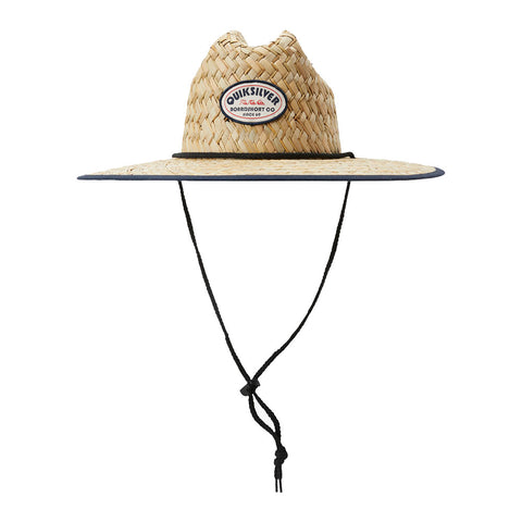 Quiksilver Outsider Americana Straw Sun Hat Midnight Navy BSL6 pure boardshop