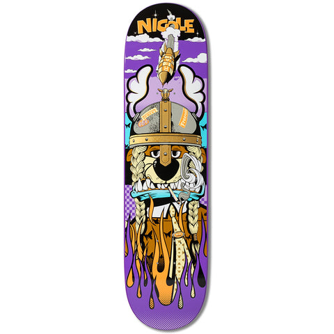 Real Nicole Hause D*Face Skateboard Deck Full SE 8.06