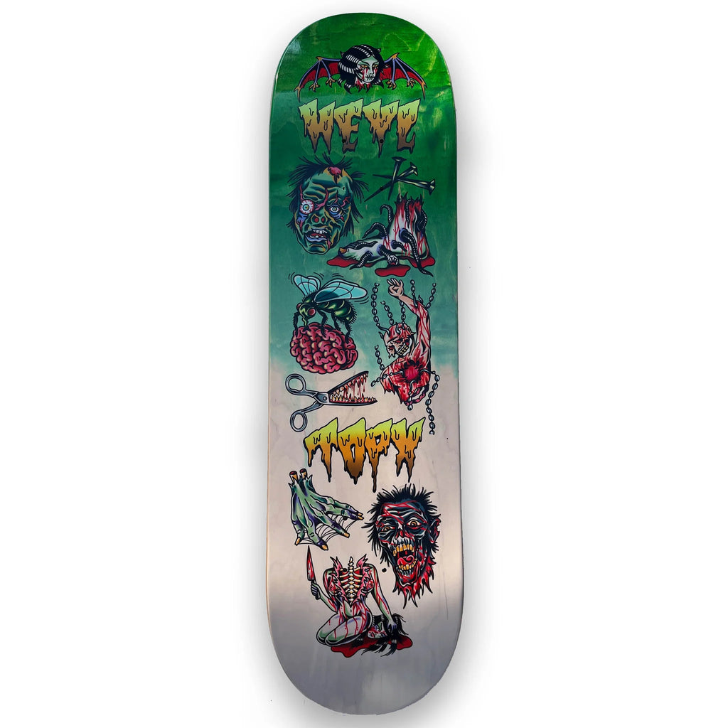 Terror Planet X Shane Heyl Jordan Rain Series Skateboard Deck 8.25