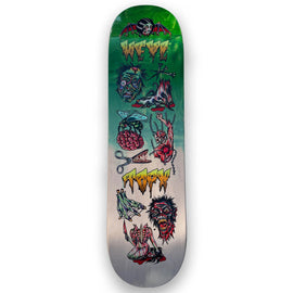 Terror Planet X Shane Heyl Jordan Rain Series Skateboard Deck 8.5