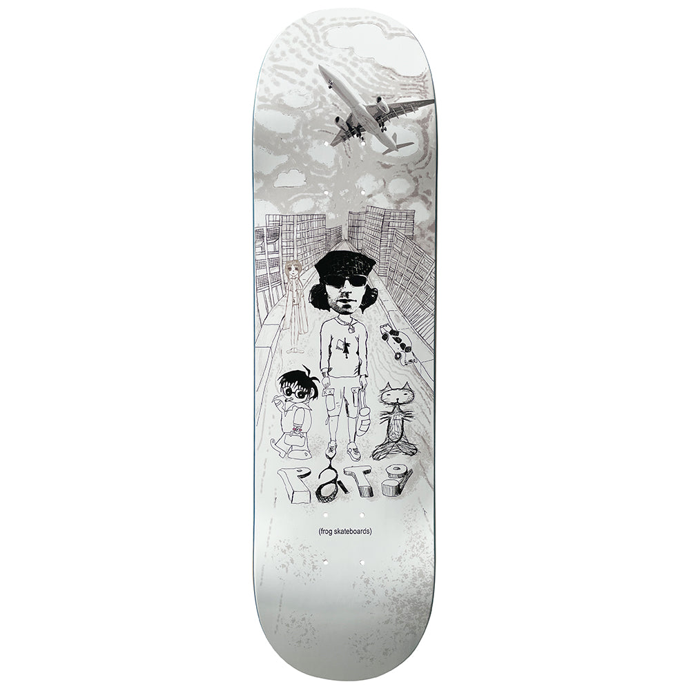 Frog Pat G Iconic Skateboard Deck 8.25