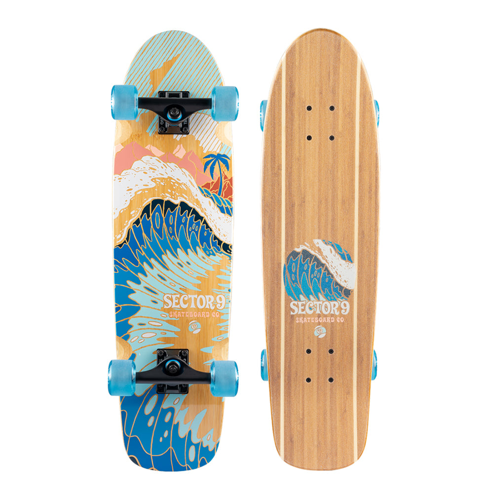 Sector 9 Bamboozler Bora Bora Longboard Complete 31