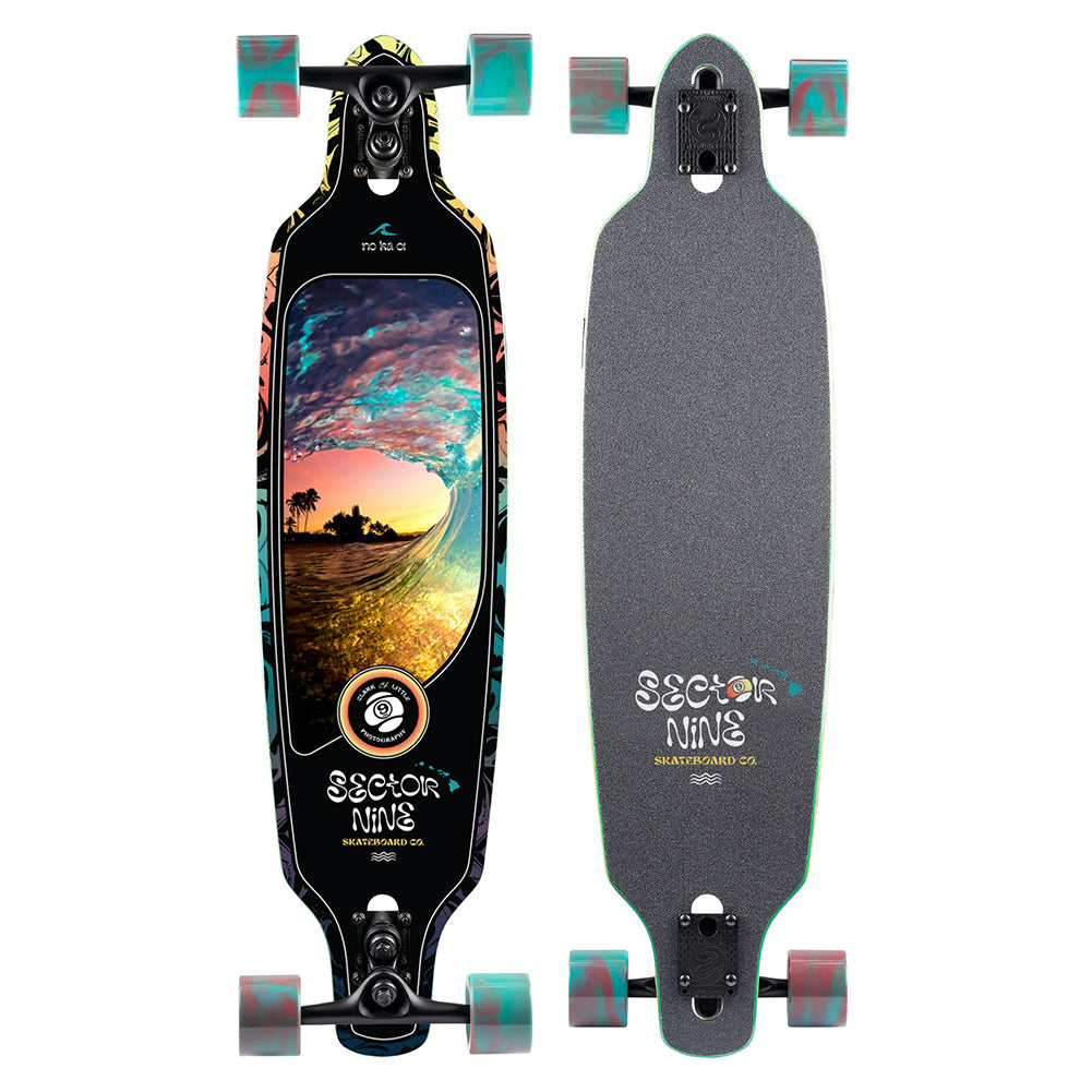 Sector 9 Fractal Shave Ice Longboard Complete 36