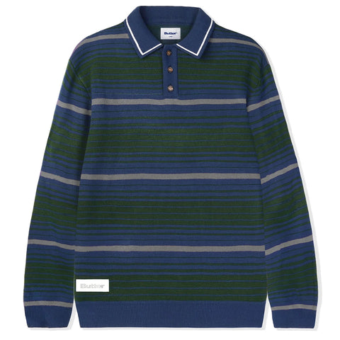 Butter Goods Stripe Knitted Shirt - Pure Boardshop