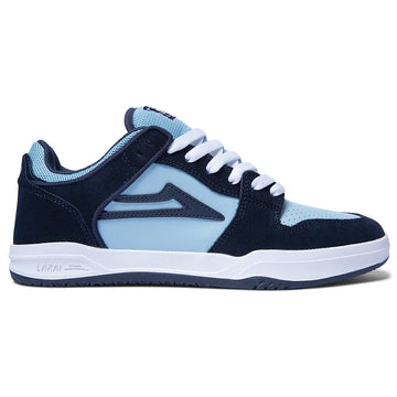 Lakai Telford Low Skate Shoes Navy Suede - Pure Boardshop