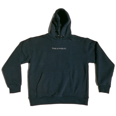 Public This is PUBLIC Pullover Hoodie Navy - Pure Boardshop