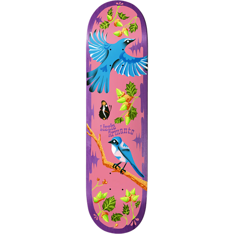 Birdhouse Lizzie Armanto Theodore Payne Skateboard Deck 8.25