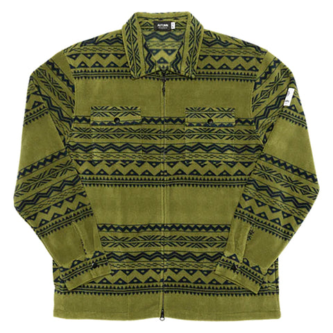 Autumn Work Shirt Fleece Jacket Nordic Stripe pure boardshop