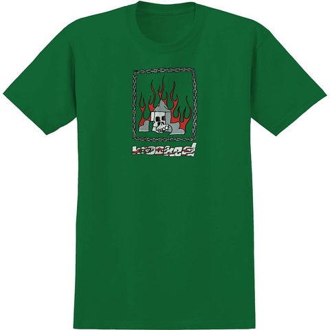 Krooked Chainframe T-Shirt green pure boardshop
