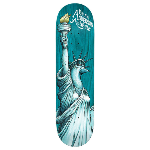 Antihero Bryan Anderson Libirdty Skateboard Deck 9.0" pure boardshop