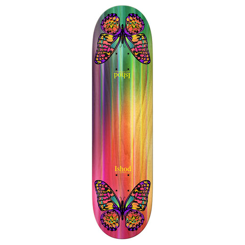 Real Ishod Wair Rainbow Monarch Twin Tail Skateboard Deck