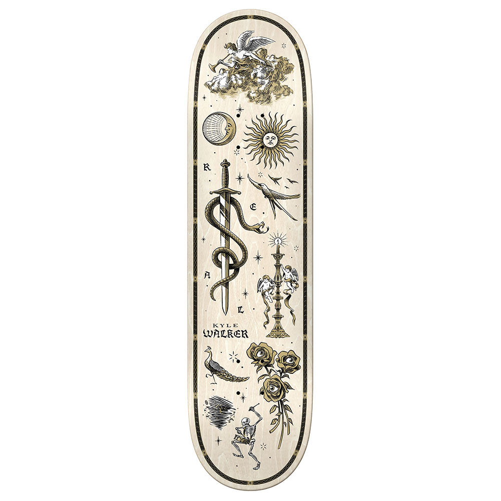 Real Kyle Walker Engraved Skateboard Deck 8.38