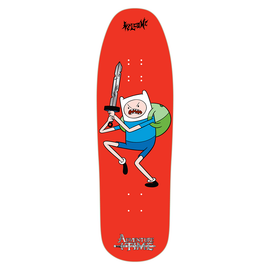 Welcome X Adventure Time Finn On Gaia Skateboard Deck 9.6