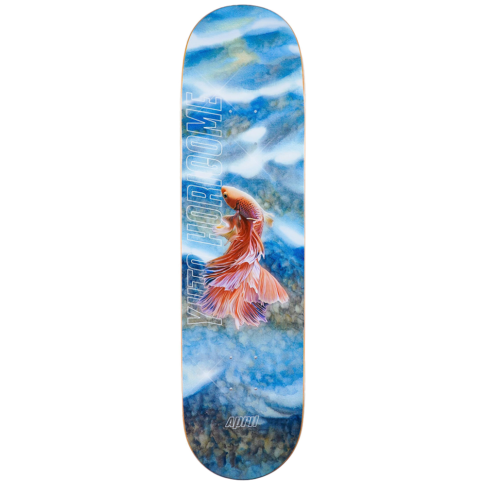 April Yuto Horigome Tropical Skateboard Deck