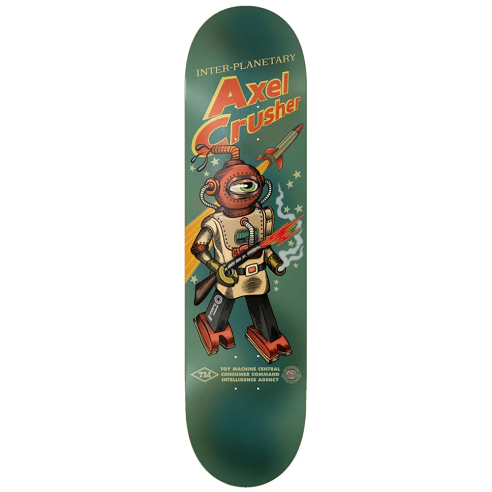 Toy Machine Cruysberghs Robot Skateboard Deck 8.0