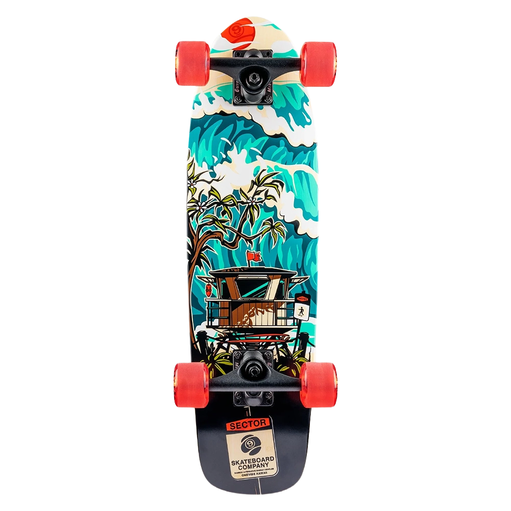 Sector 9 Bambino Shorebreak 26 Cruiser Longboard Complete