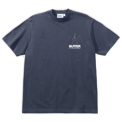 Butter Goods Nocturnal T-Shirt  Steel Pure Boardshop