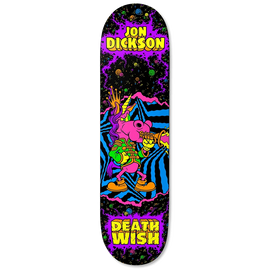 Deathwish Jon Dickson Lords of the Underworld Skateboard Deck 8.38