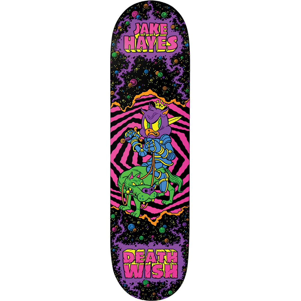 Deathwish Jake Hayes Lords of the Underworld Skateboard Deck 8.25