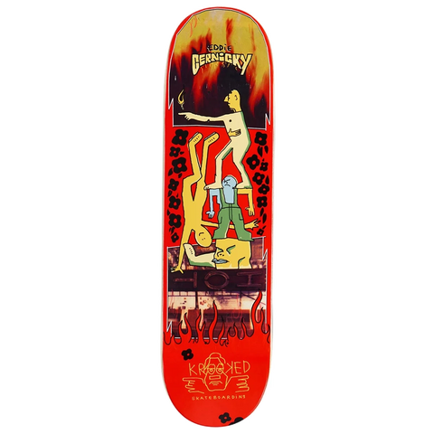 Krooked Cernicky Hot Skateboard Deck 8.25" Pure Boardshop 