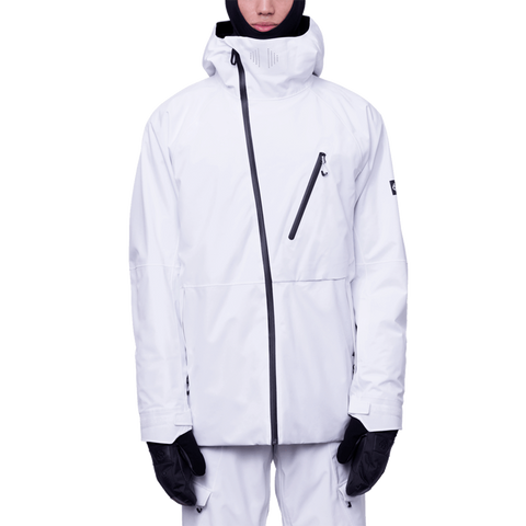 686 Hydra Thermagraph Snowboard Jacket White Pure Boardshop