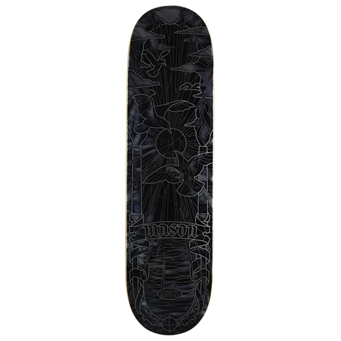 Real Mason Black Sun Cathedral Skateboard Deck 8.25" Pure Boardshop
