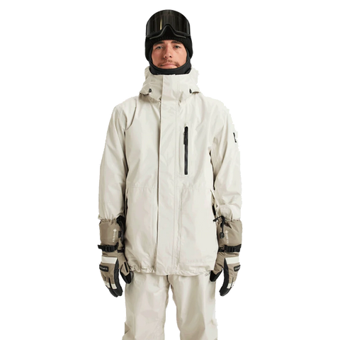 Quiksilver Mission Goretex Snow Jacket Bone Pure Boardshop