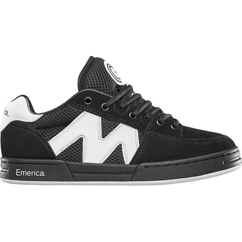 Emerica OG-1 Reissue Marc Johnson Skate Shoes Black/White - Pure Boardshop