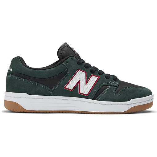 New Balance 480 Skate Shoes jamie foy forest green/black pure boardshop