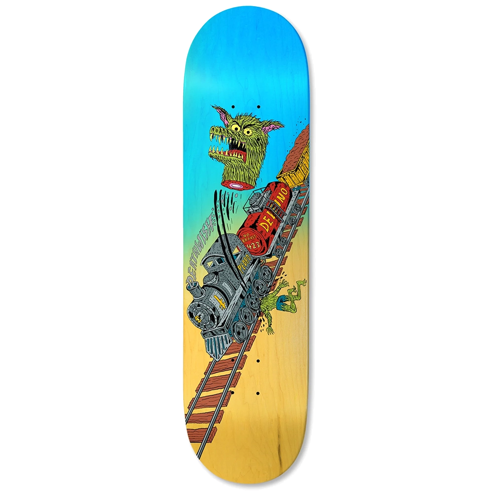 Deathwish Pedro Delfino Full Heat Skateboard Deck 8.38
