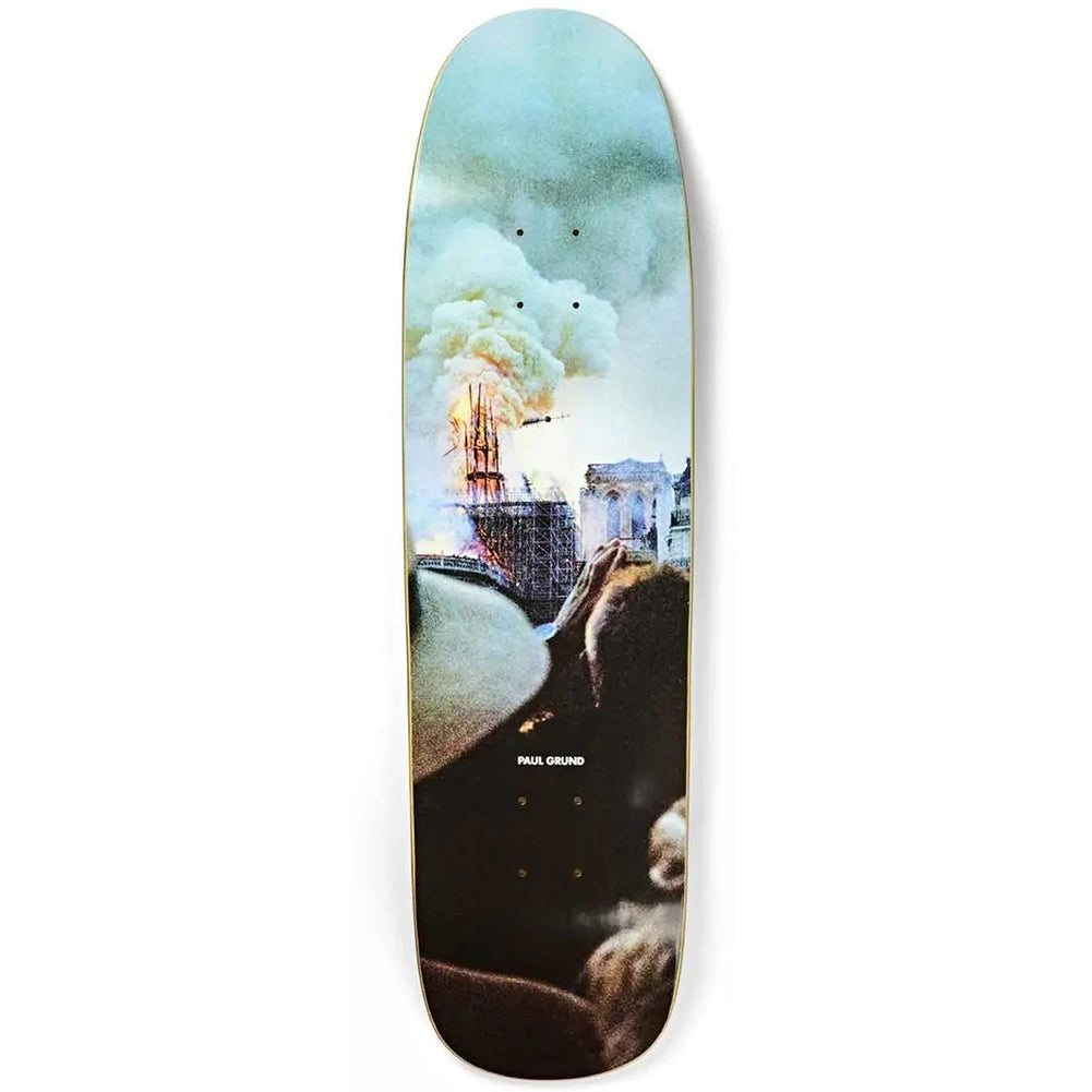 Polar Paul Grund Notre Dame P9 Skateboard Deck 8.625