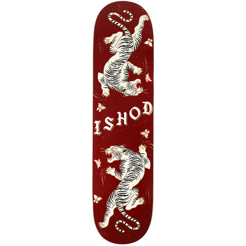 Real Ishod Wair Cat Scratch Twin Tail Skateboard Deck