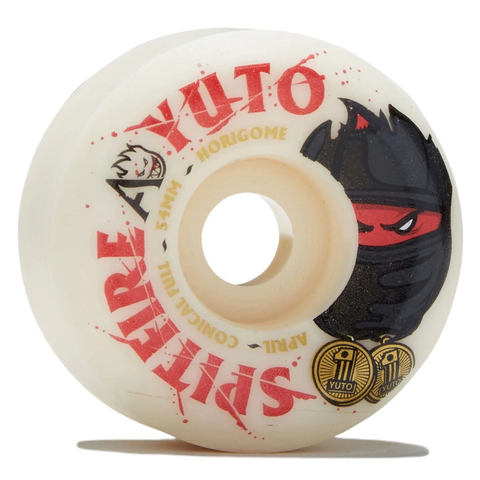 Spitfire X April F4 99 Yuto Conical Full Skateboard Wheels Pure Boardshop 
